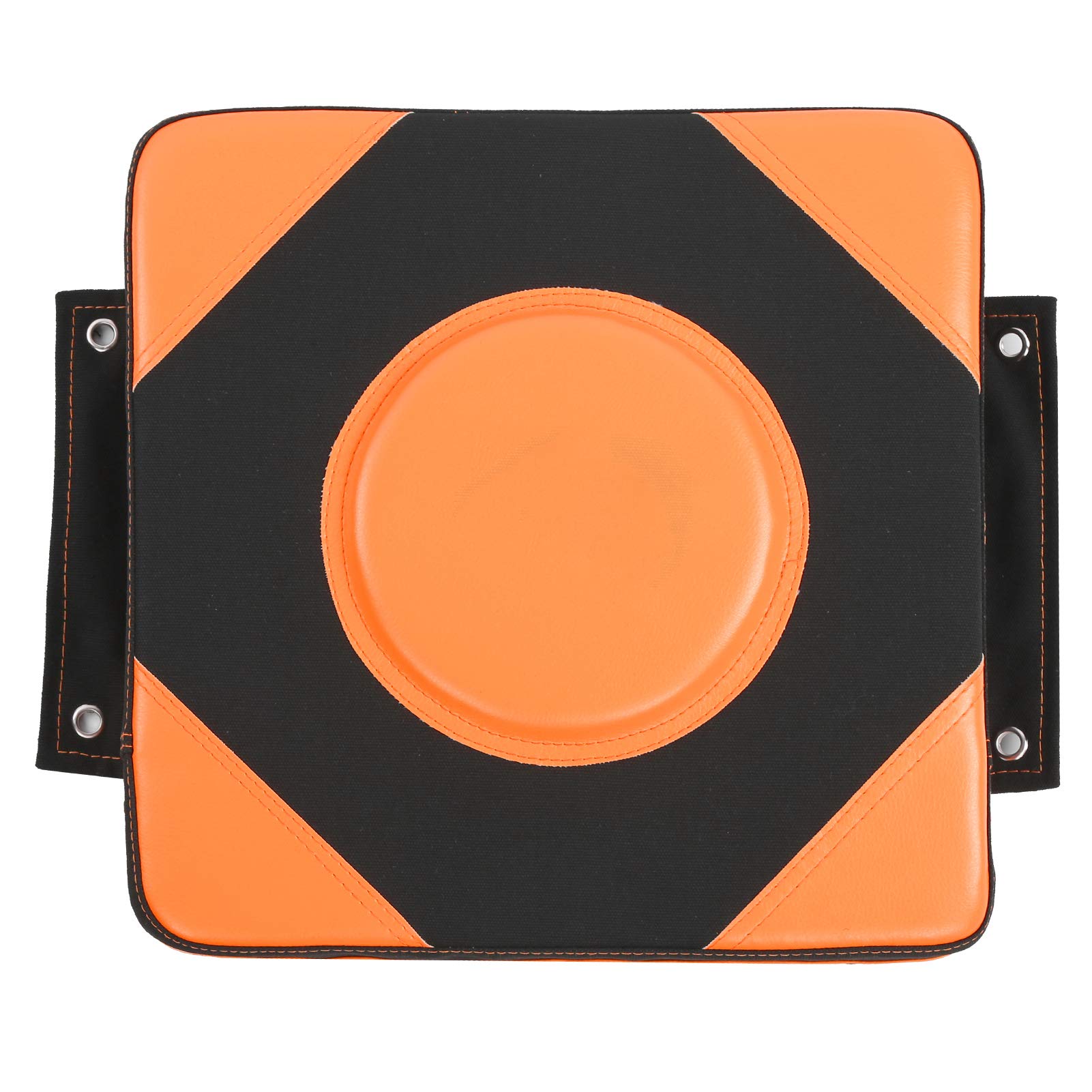 Saco de Boxeo, Saco de Boxeo de Pared, Mayor protección Esponja de Epe de Alta Elasticidad más Gruesa para Entrenamiento Diario en casa(Black Orange)