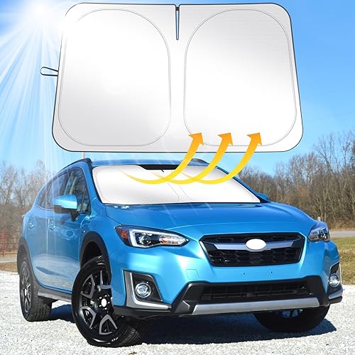 Miniatura 8 de Parasol para parabrisas de automóvil compatible con Subaru Crosstrek 2.0i 2018 2019 2020 2021 2022 2023 Subaru Crosstrek 2.0i Premium Limited Wagon