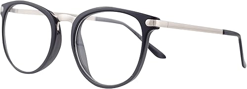 Costume Agent Disfraz de Halloween accesorio de cosplay Wayfair lente transparente negro y marco plateado gafas