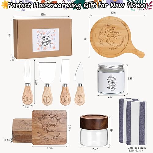 Miniatura 7 de Regalos de inauguración de la casa nueva,Regalos de inauguración de la casa para casa nueva, regalos de cierre para compradores de casa,Cestas de