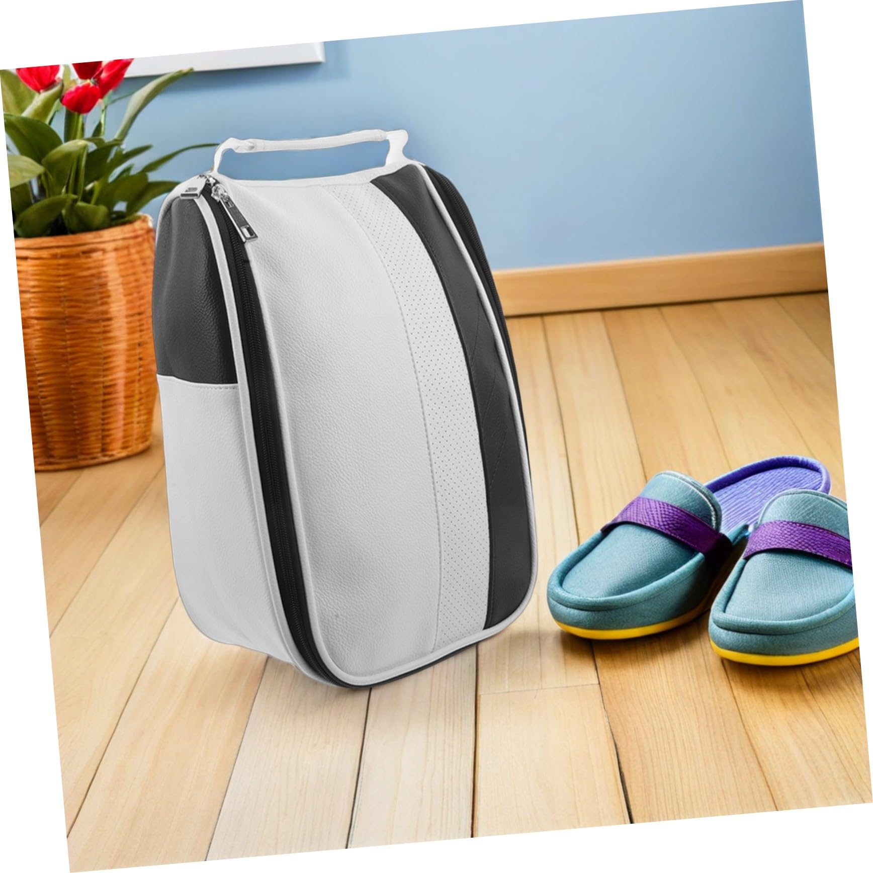 TOYANDONA Golfschuhtasche Golftaschen Reise Aufbewahrungstaschen Für Schuhe Sportschuhtasche Schuhtasche Für Sport Golfschuh Tragetaschen Golfschuhbeutel Golfschuhe Sockentasche