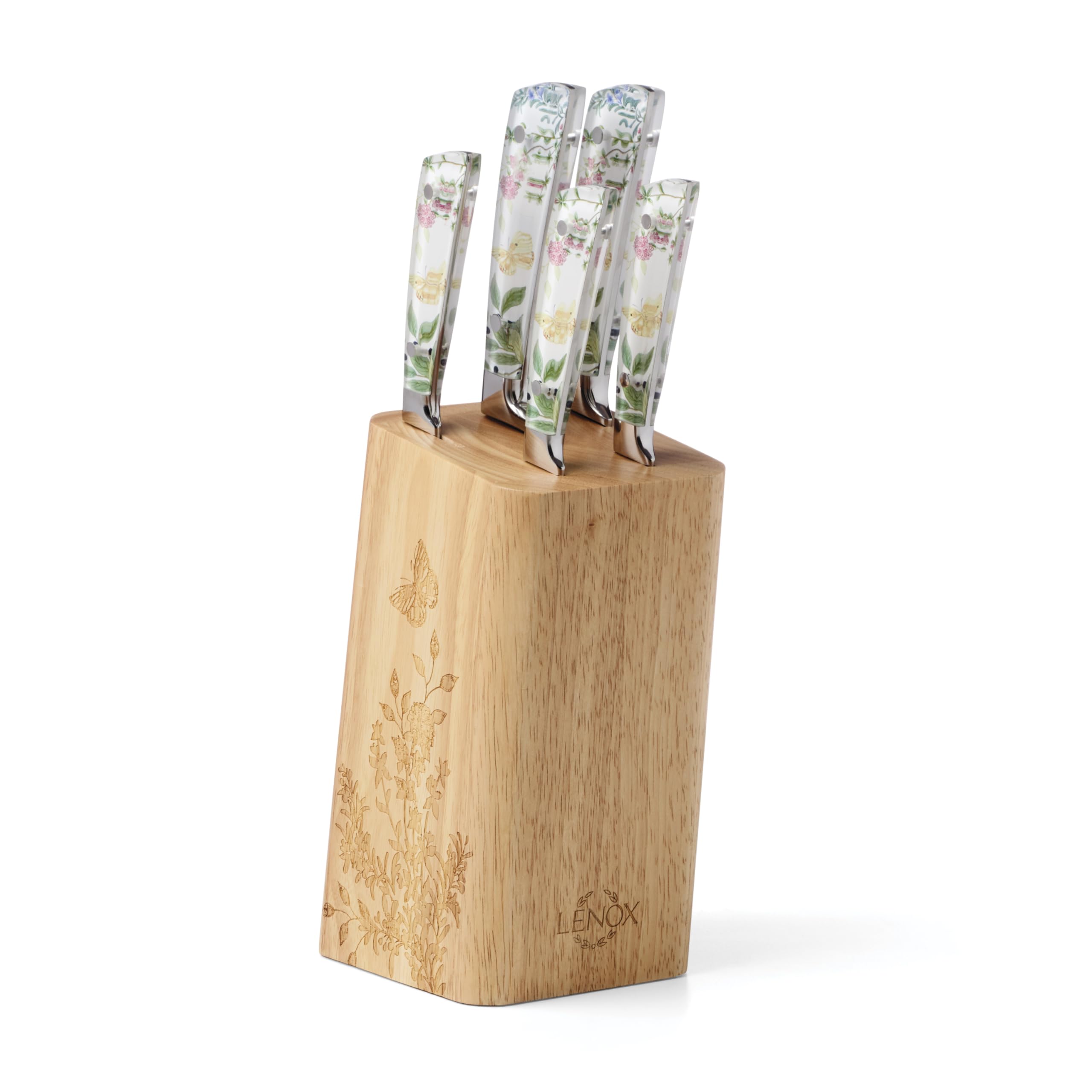 Lenox 9827004 Forchetta Da Insalata Eternal, 18/10 Acciaio Inox, Set Da 12 Pezzi, Collezione Classica