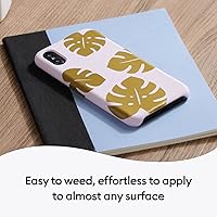 Vista 5 de Cricut Vinilo inteligente metálico mate, extraíble (12 pies), champán