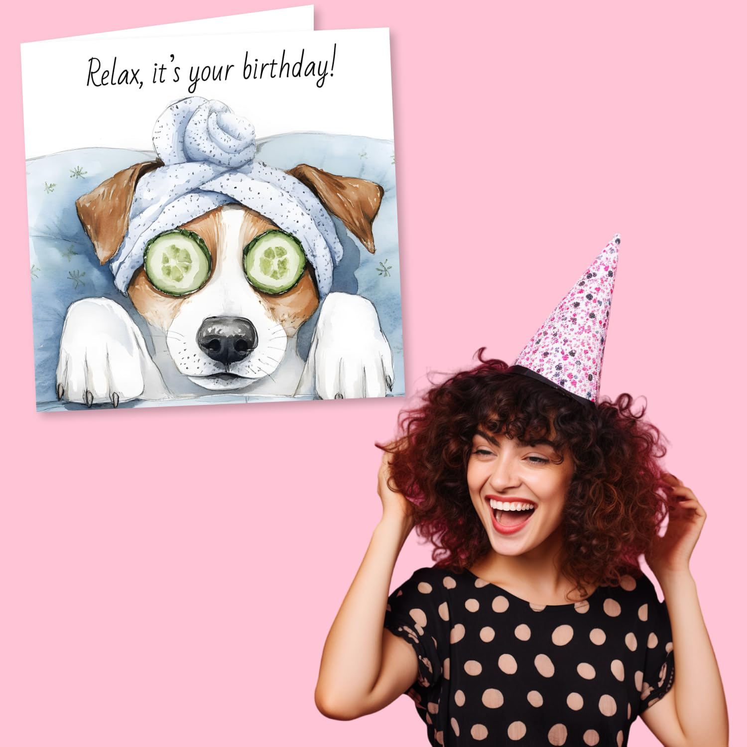 Allynn's Carte D'anniversaire Amusante Pour Les Amoureux Des Chiens