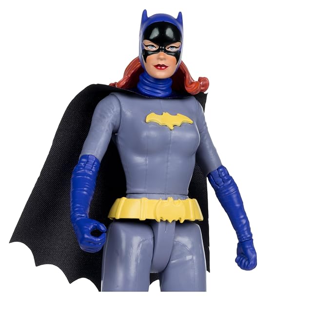 Foto 2 de 8 de McFarlane Toys - DC Retro Batgirl (Gris/Azul) (Batman 66' Comic) Figura de acción de 6 Pulgadas
