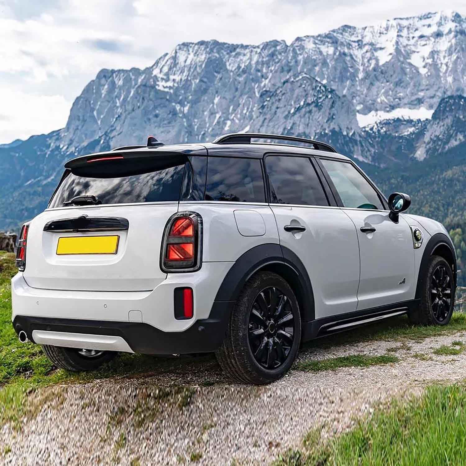 VLAND LED Tail Lights Compatible with Mini Cooper Countryman F60 2017-2024 2nd Gen Rear Lamp Assembly w/Switchback Turn Signal w/Dynamic Animation, L+R Smoke Lens
