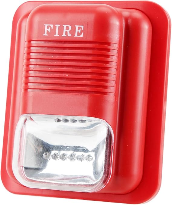 DC12V/24V Alarm Strobe Siren with Multi Alert and LED Warning for Enhanced Systems
