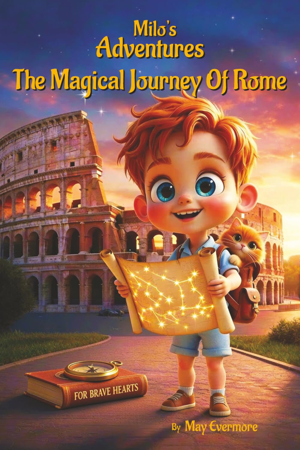 The Magical Journey OF Rome: Builds reading skills, teaches kindness, and inspires world discovery—perfect for travel, gifts, birthdays, and holidays. (Milo's Adventures)