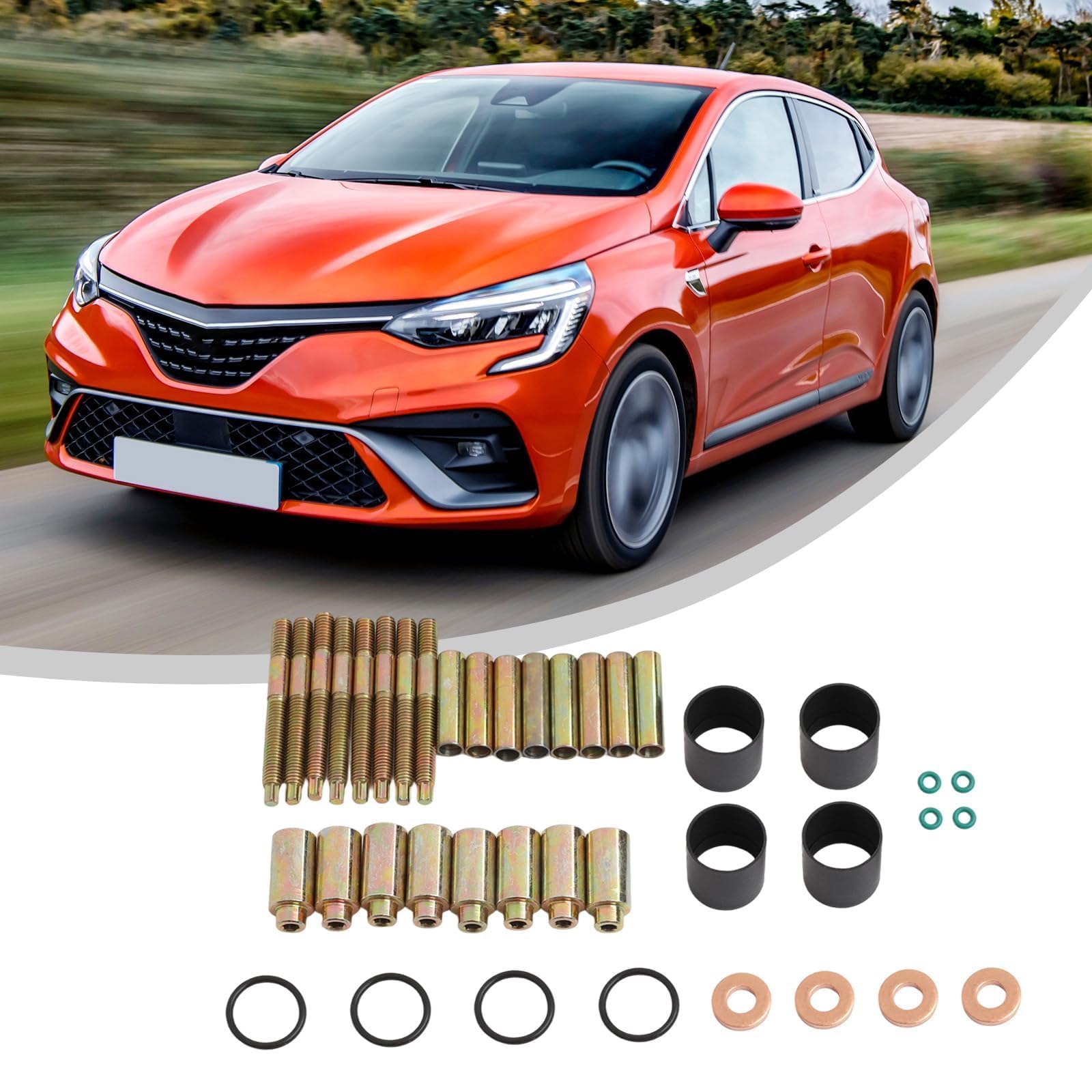 Pièces Diesel Renault Kit Joints Injecteur 40 Pièces Pour Renault Trafic Opel Vivaro 2.2-2.5 DCi Kit Fixation Injecteur Master
