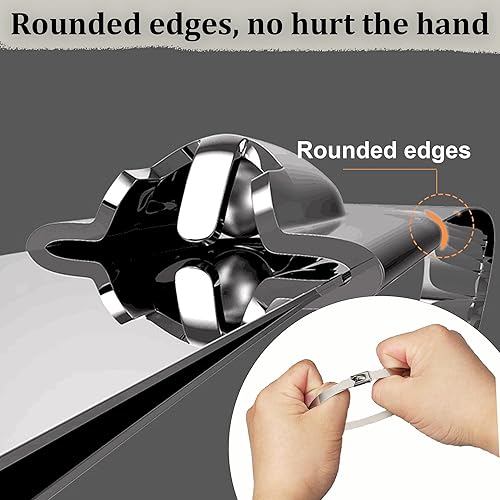 Miniatura 9 de 200 bridas de metal para cables, bridas de metal resistentes de acero inoxidable 304, bridas de cable autoblocantes de primera calidad para