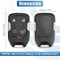 Vista 6 de X AUTOHAUX Control remoto de entrada sin llave para coche HYQ1EA Smart Fob para GMC Sierra 2500 2019 2020 433MHz