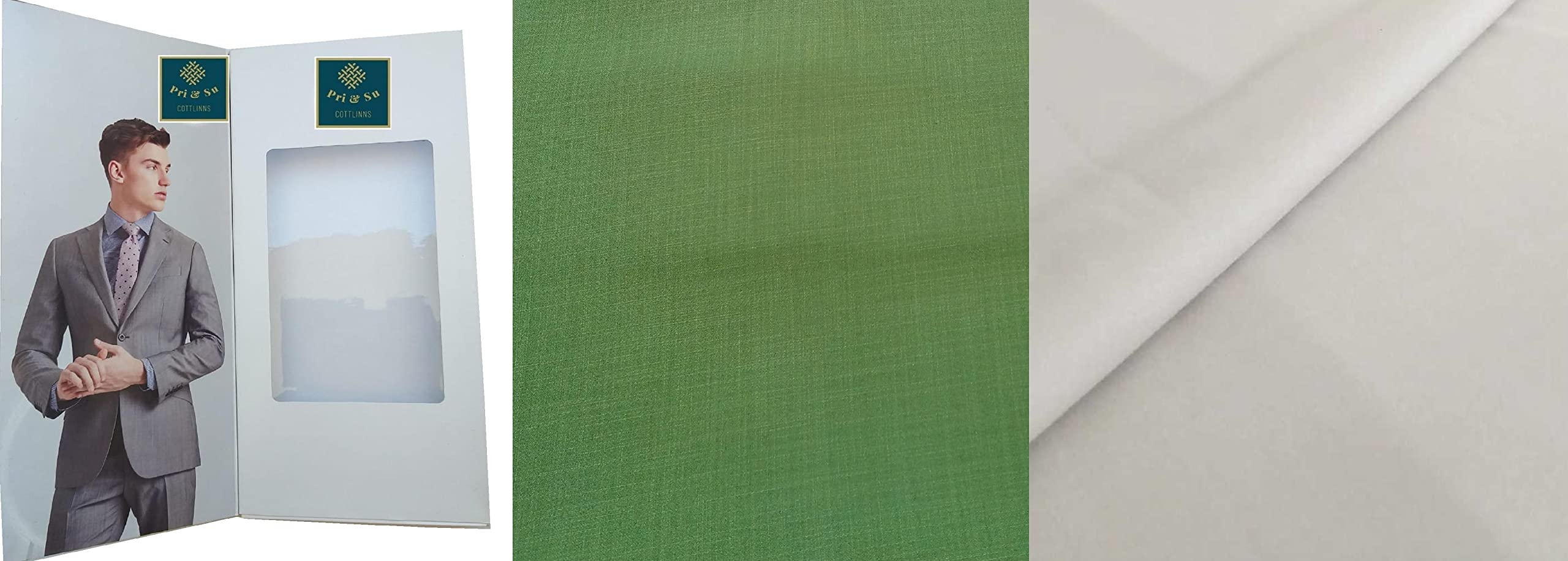 Pri & Su CottLinns Combo of Cotton Shirt 20004 & Trouser 90010-picture-47
