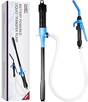 Vista 1 de SMART JERRY - Bomba de transferencia de combustible a batería Bomba de sifón eléctrica portátil para gas, combustible, diésel, agua, transmisión