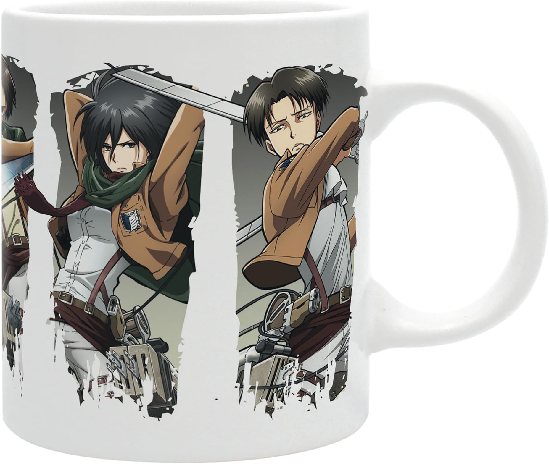 GB eye Attack On Titan Character Montage Mug