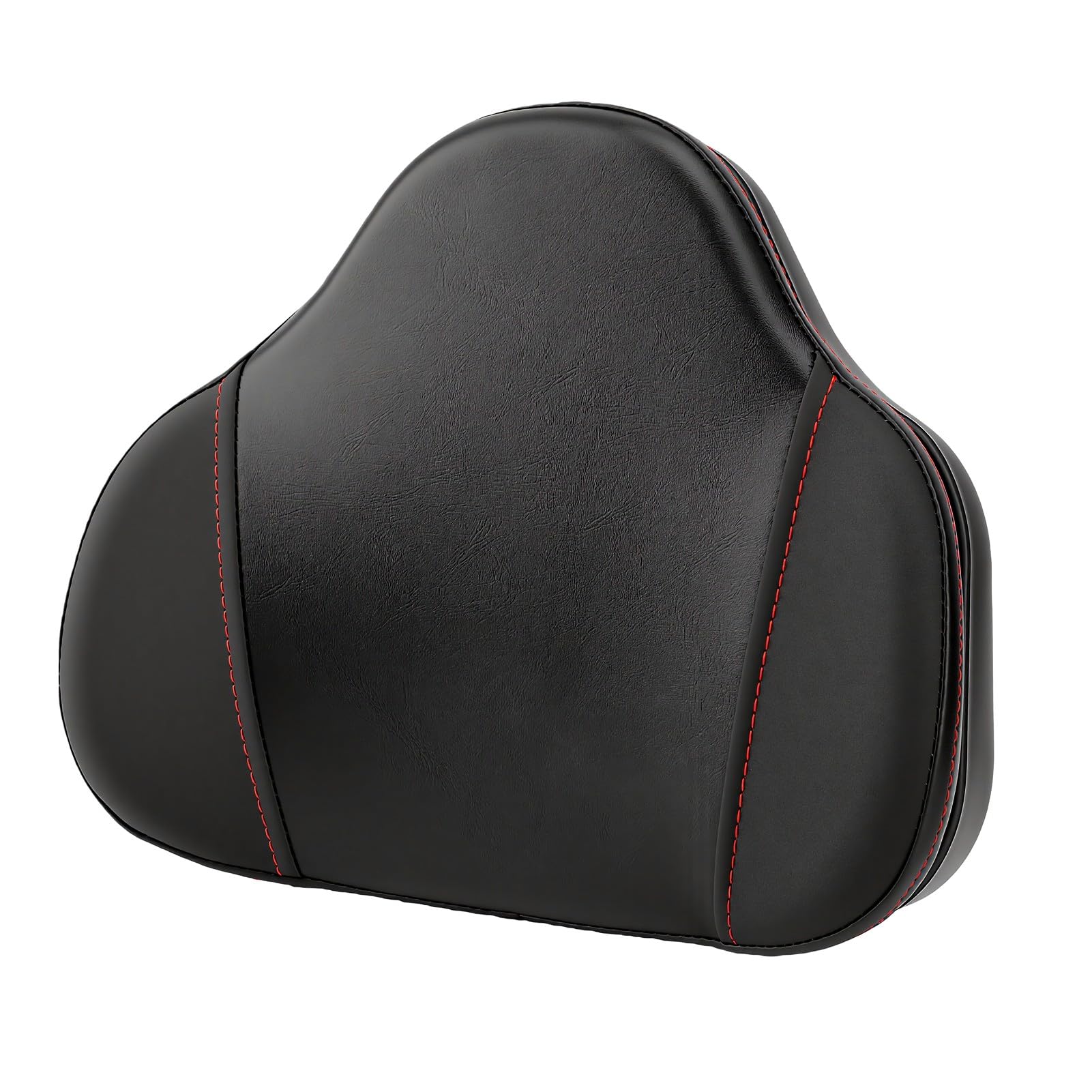 Generic Schienale Posteriore per Moto, Supporto Ergonomico in Morbida Pelle PU per Passeggeri su Scooter e Incrociatori ATV