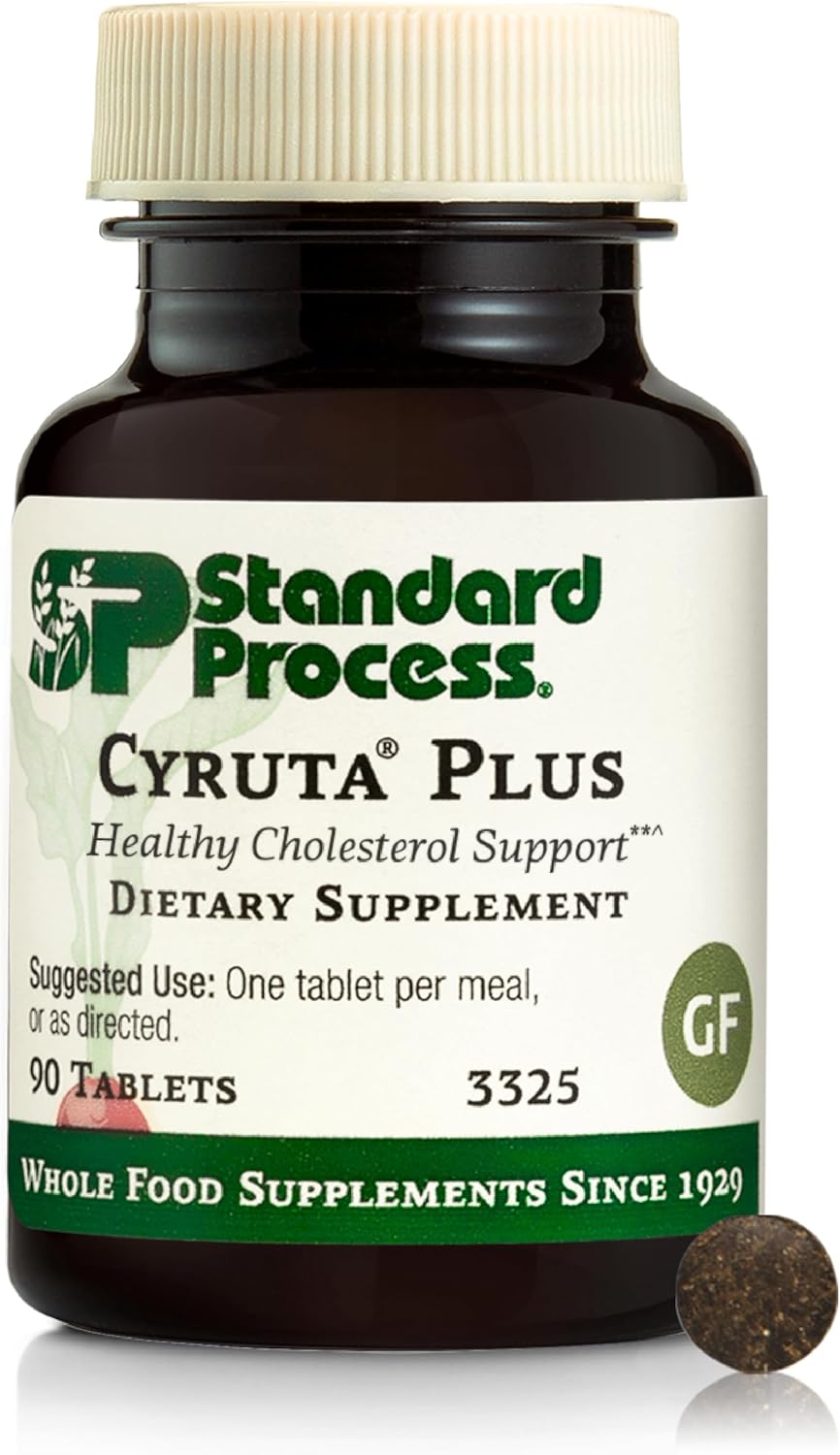 Standard Process Cyruta Plus – Whole Food Supplements, Immune Support, Heart Health with Ascorbic Acid, and Oat Flour – 90 Tablets Standard Process Cyruta Plus – Whole Food Supplements, Immune Support, Heart Health with Ascorbic Acid, and Oat Flour – 90 Tablets