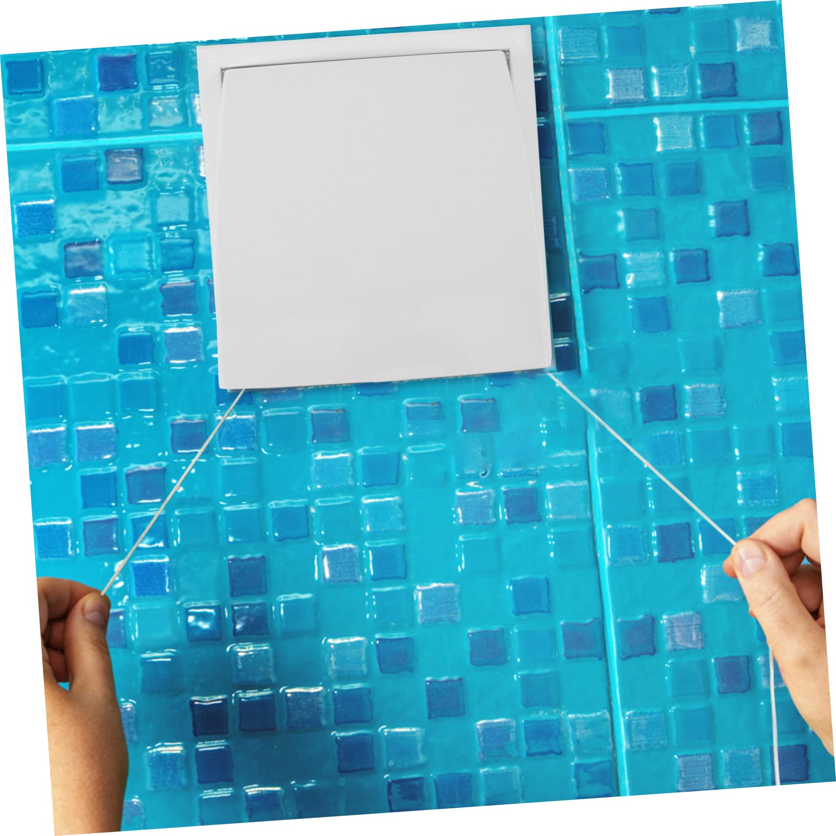 ARTIBETTER 2stücke Exhaust Vent Cover Für Wandmontage Quadratisches Design Lüftungsgitter Leicht Zu Installieren Geeignet Für Klimaanlagen Sorgt Für Luftzirkulation Und Strom