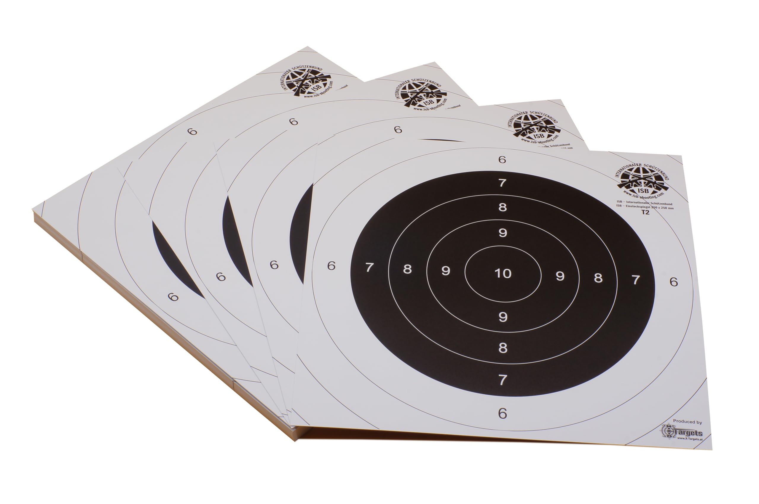 T3 ISB Target doelschijven, 26 x 26 cm, doos 250 g/m², officieel ontwikkeld voor de ISB-vereniging, wedstrijddoelschijf voor de ISB-aanvraag (250 stuks T3 ISB Target doelschijven, 26 x 26 cm, doos 250 g/m², officieel ontwikkeld voor de ISB-vereniging, wedstrijddoelschijf voor de ISB-aanvraag (250 stuks