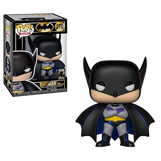 Funko Pop! Heroes 80Th-Batman 1St Appearance - (1939) - Dc Comics - Collectible Vinyl Figure - Gift Idea - Official Merchandise - For Kids &Amp; Adults - Comic Books Fans - Model Figure For Collectors