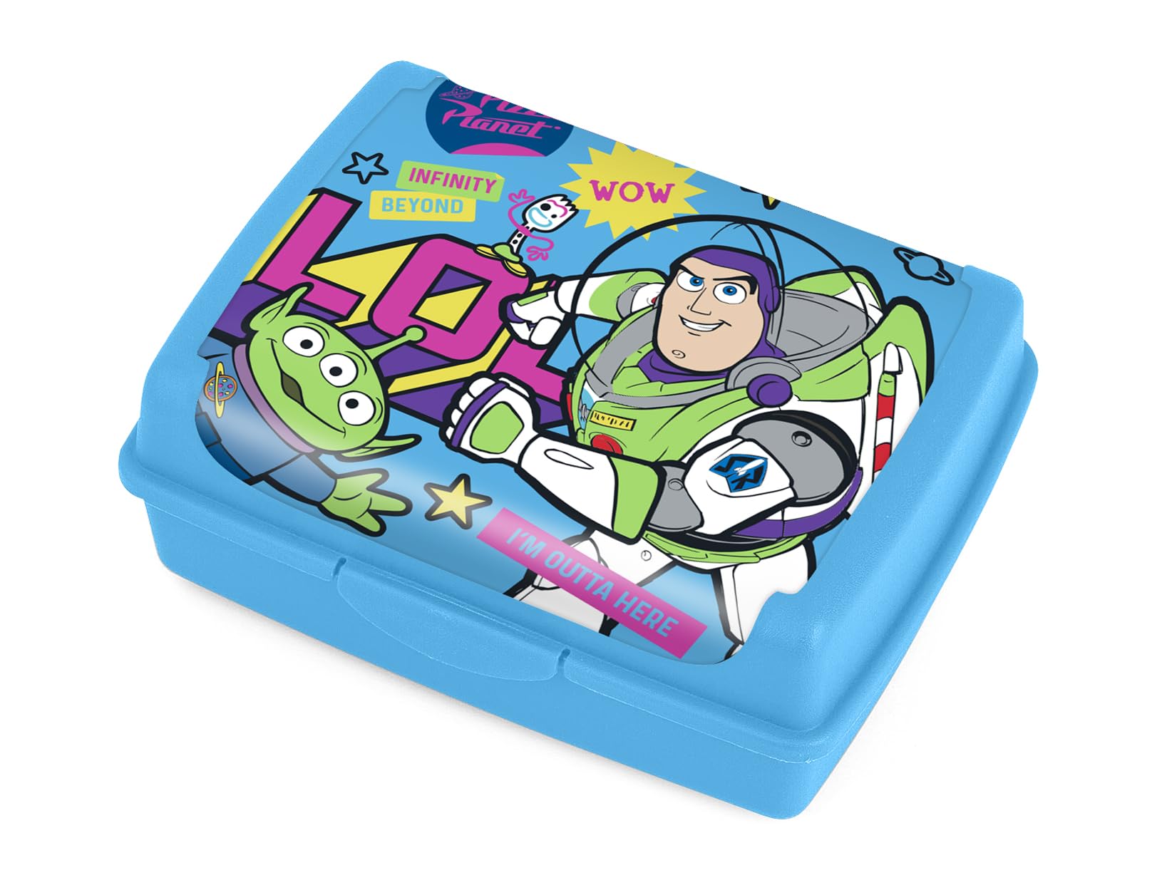 Home Disney Pixar Toy Story Hero Lunch Box in Decorated Polypropylene 17 x 13 x 6.5 cm – BPA Free – Suitable for Contact with Food