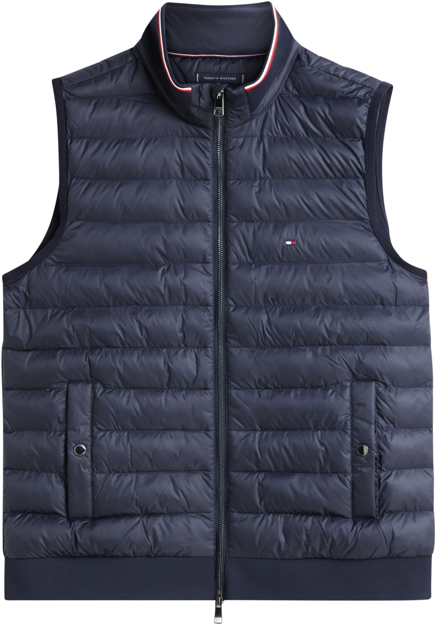 Tommy Hilfiger Mix Media ESS RWB Vest Mw0mw41441 Otras Sudaderas Hombre (Pack de 1)