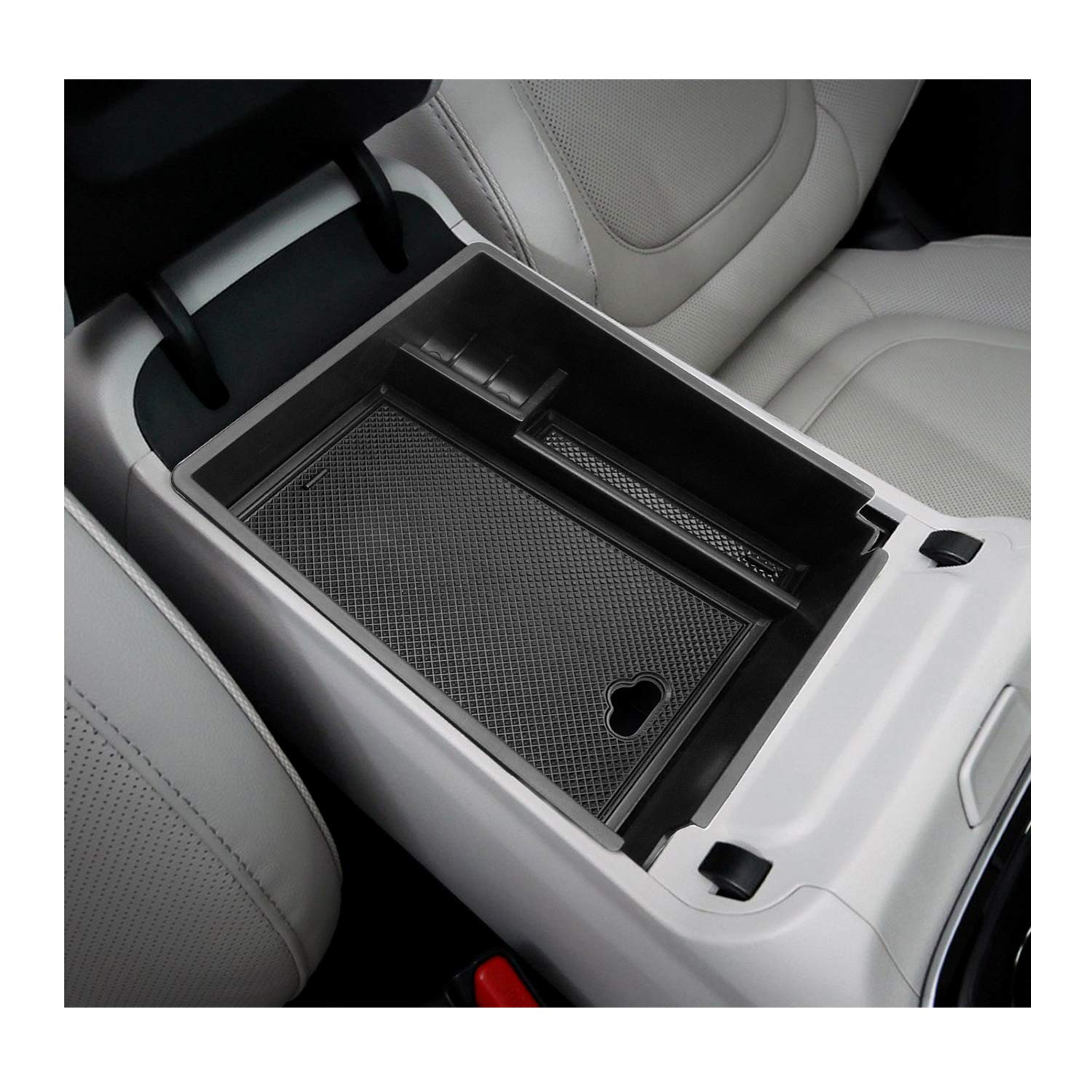 LFOTPP Car Center Console Organizer Tray for 2022 2023 Hyundia Tucson/Santa Cruz Accessories Consoles Organizers 2022 Tucson Limited/Santa Cruz Armrest Storage Box for 2022 2023 Tucson/Santa Cruz