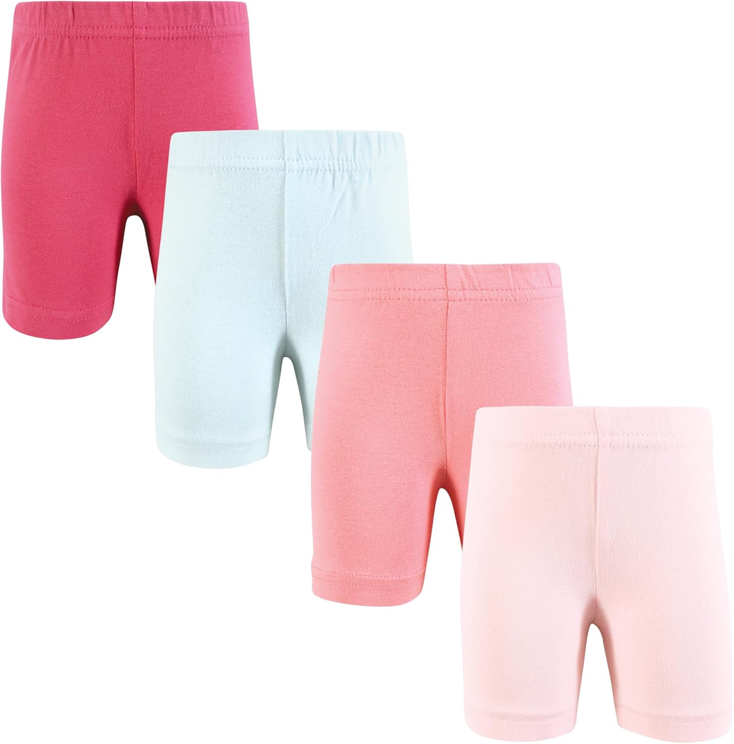 Hudson Baby Unisex Baby Shorts Bottoms 4-Pack