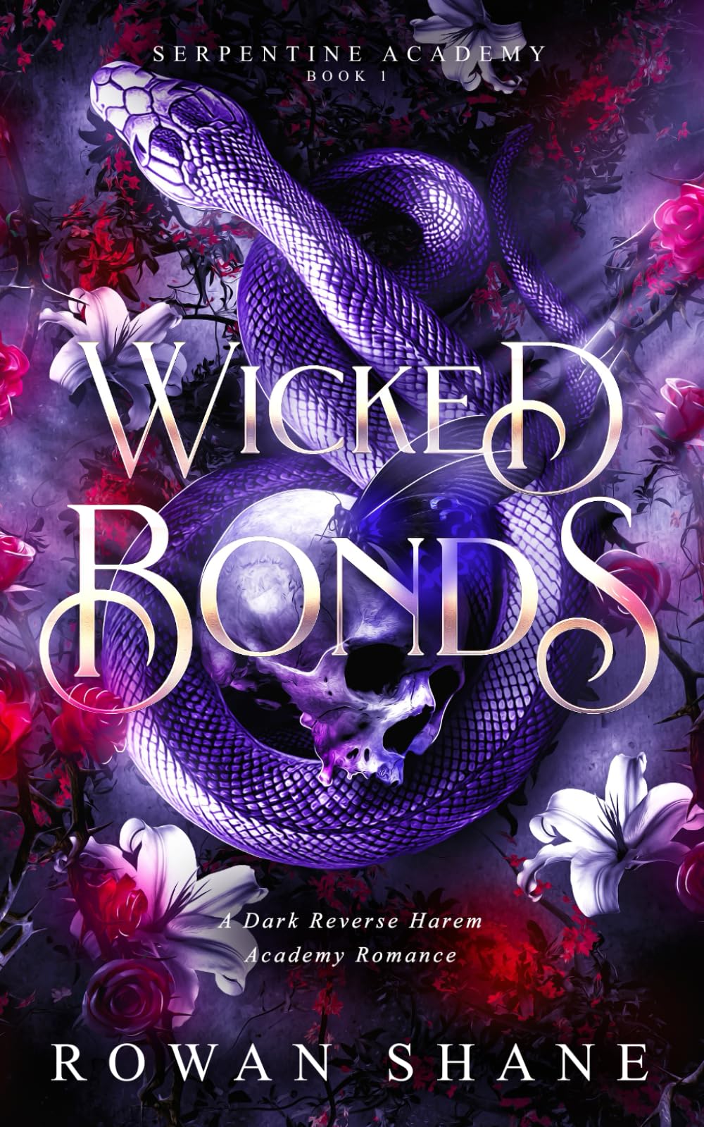 Wicked Bonds: A Dark Reverse Harem Academy Romance (Serpentine Academy)