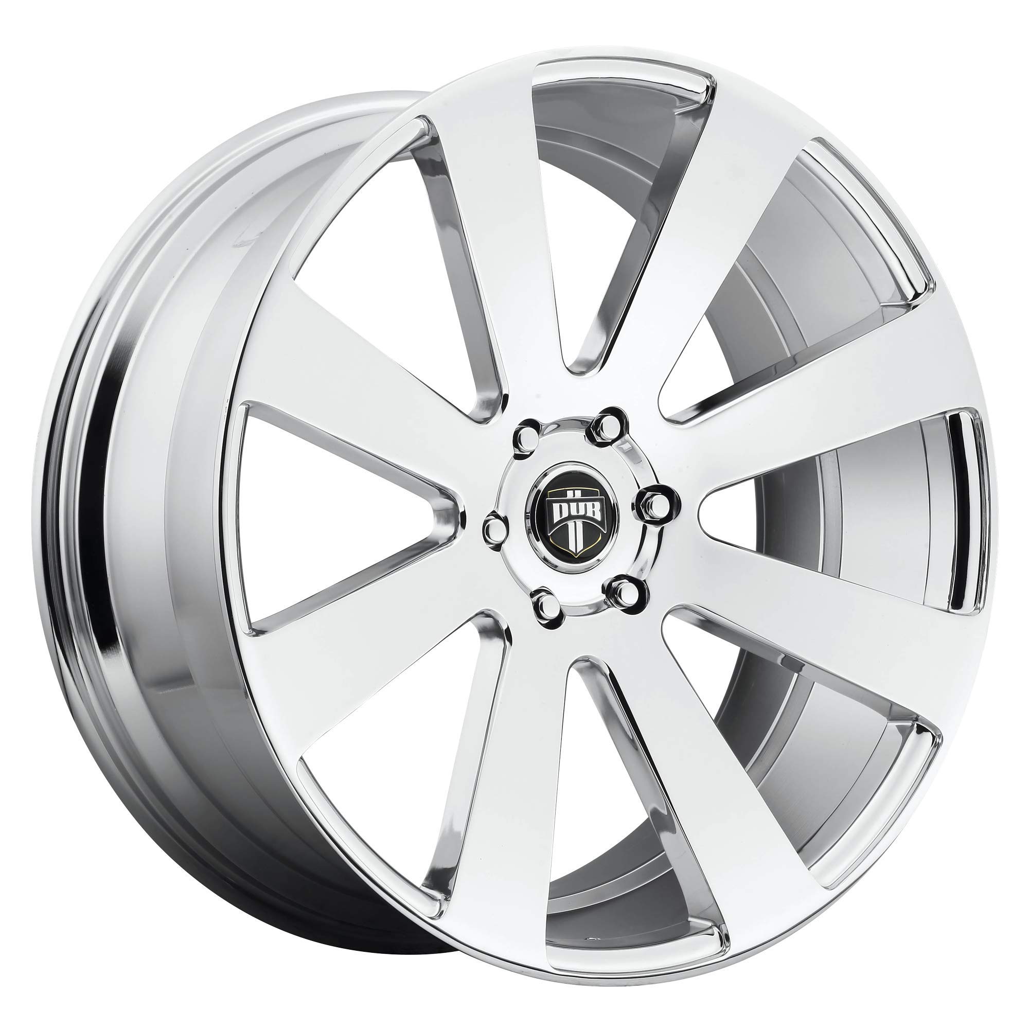 6x139.7 24" Inch Wheel Rim S131 8-Ball 24x10 +20mm Chrome