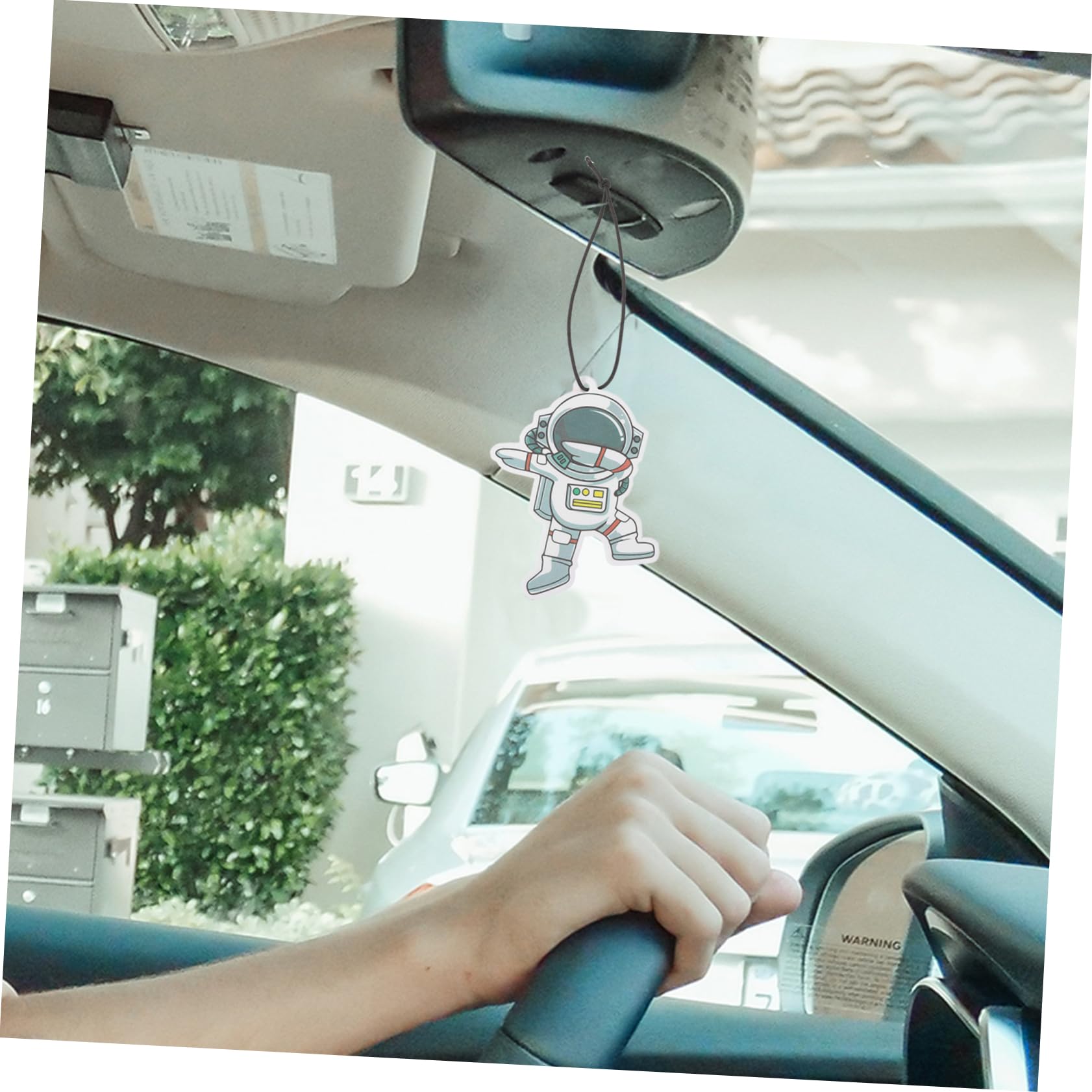 ibasenice 5sets Auto Air Lustige Astronaut Decor Rückspiegel Hängen Auto Zubehör 8 Stücke * 5