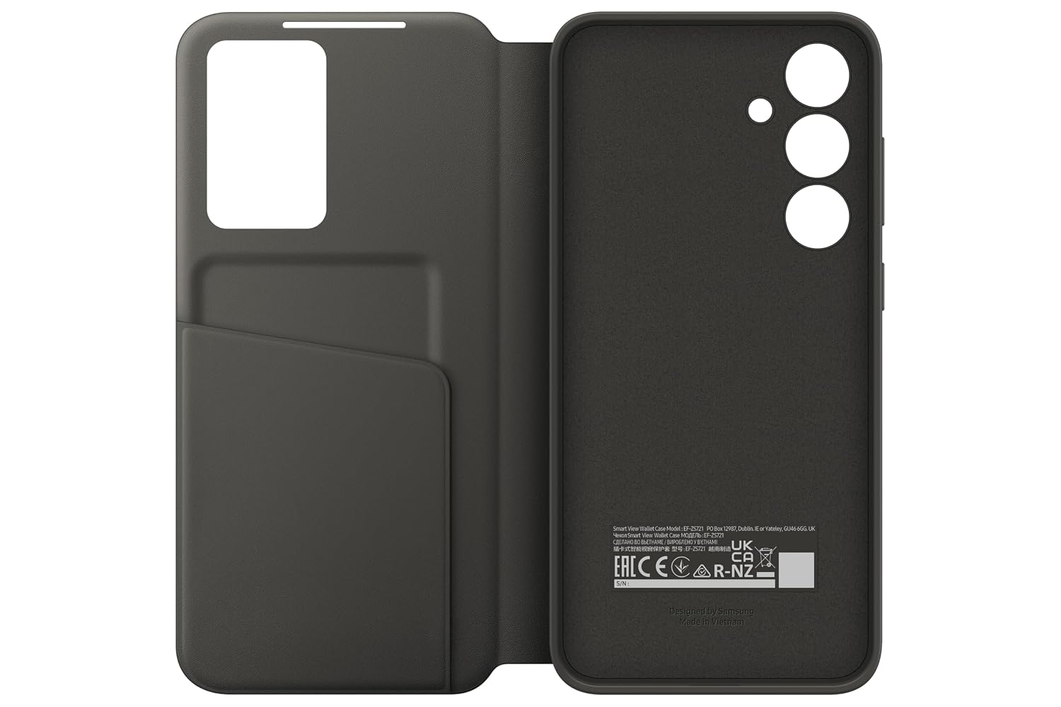 Samsung Galaxy S24FE - Wallet Case (Black)