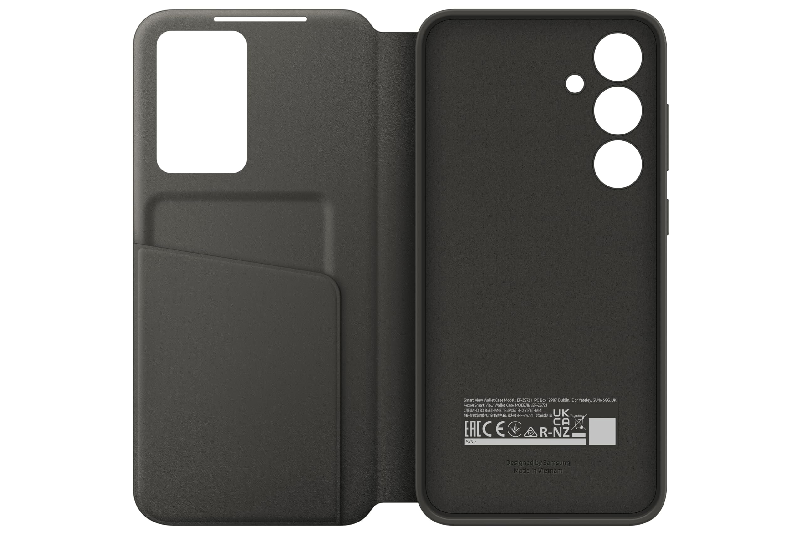 Samsung Galaxy S24FE - Wallet Case (Black)