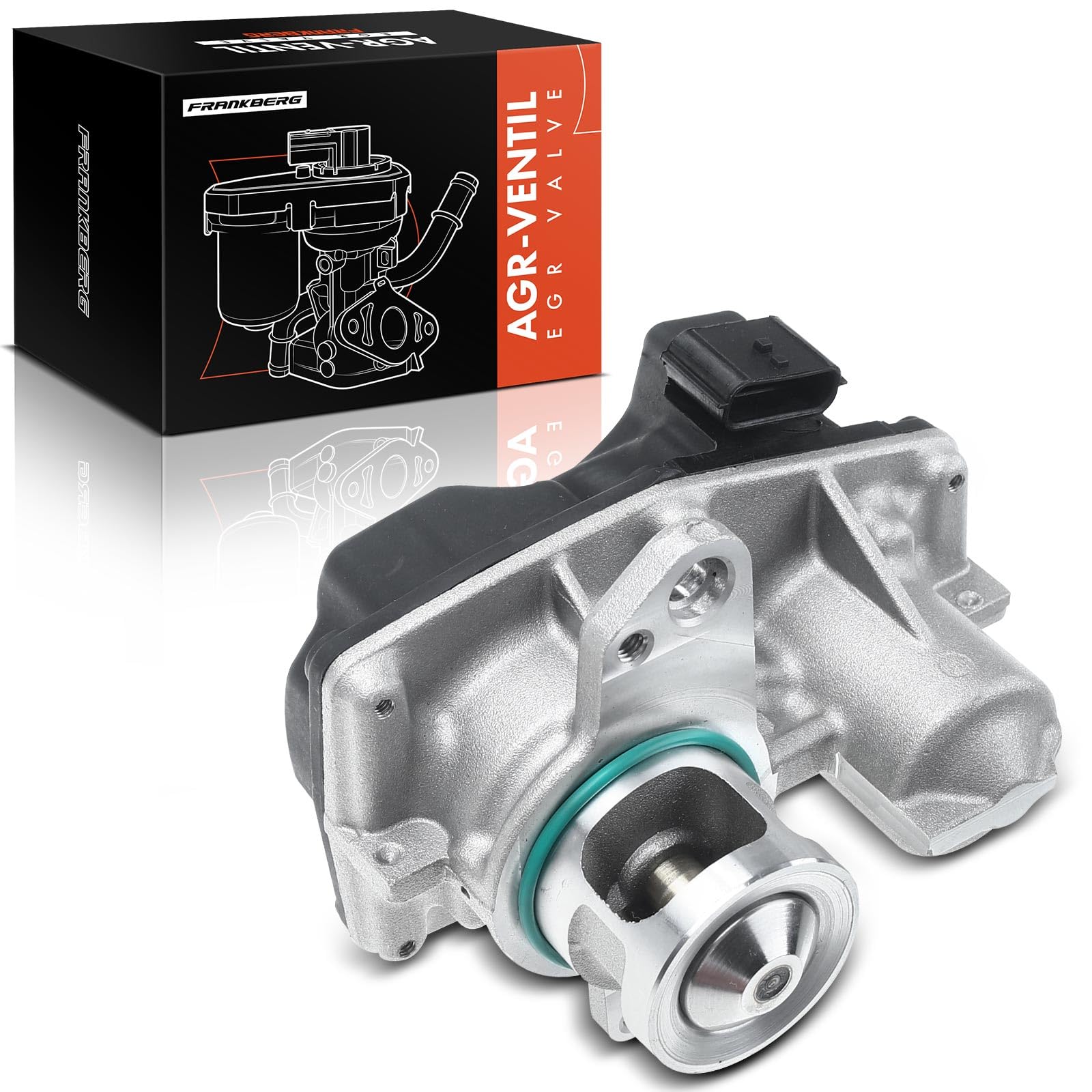 Frankberg Valvola EGR a 5 Poli 147109816R | Compatibile con: Vivaro Box, M.e.g.a.n.e IV Grandtour K9A/M_, M.e.g.a.n.e III Coupé DZ0/1_, Classe C W205, Kadjar HA_ HL_