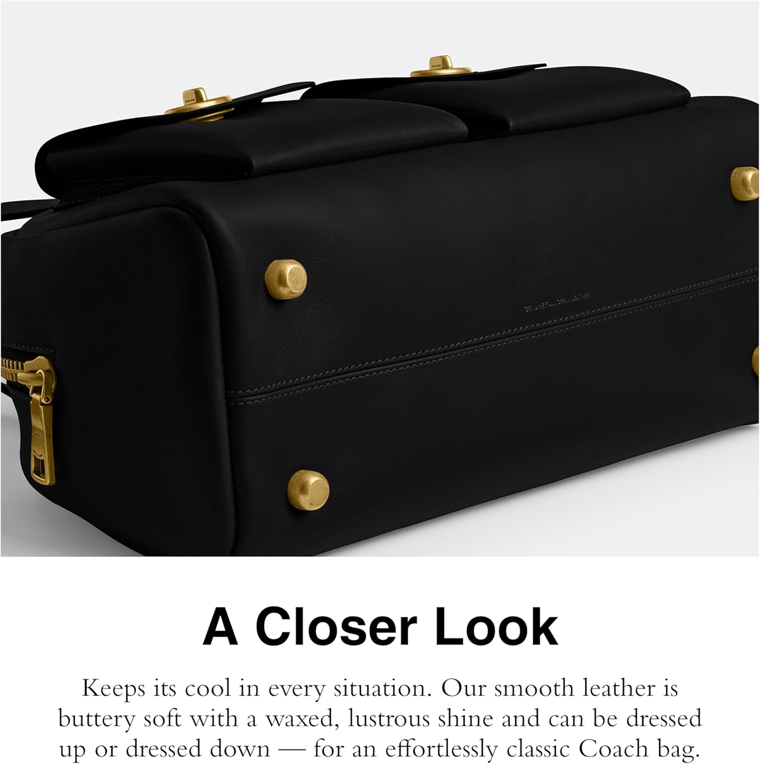 Coach Womens Twin Turnlock Bag - Image 4