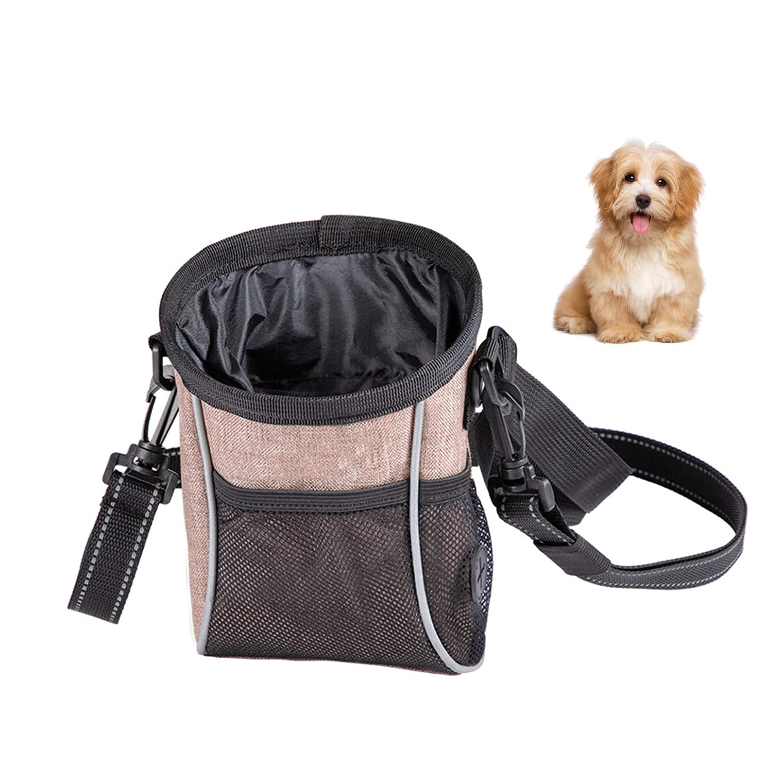 Nu-i 犬用キャリア ウエストポーチ 犬 お散歩バッグ ウエストポーチ