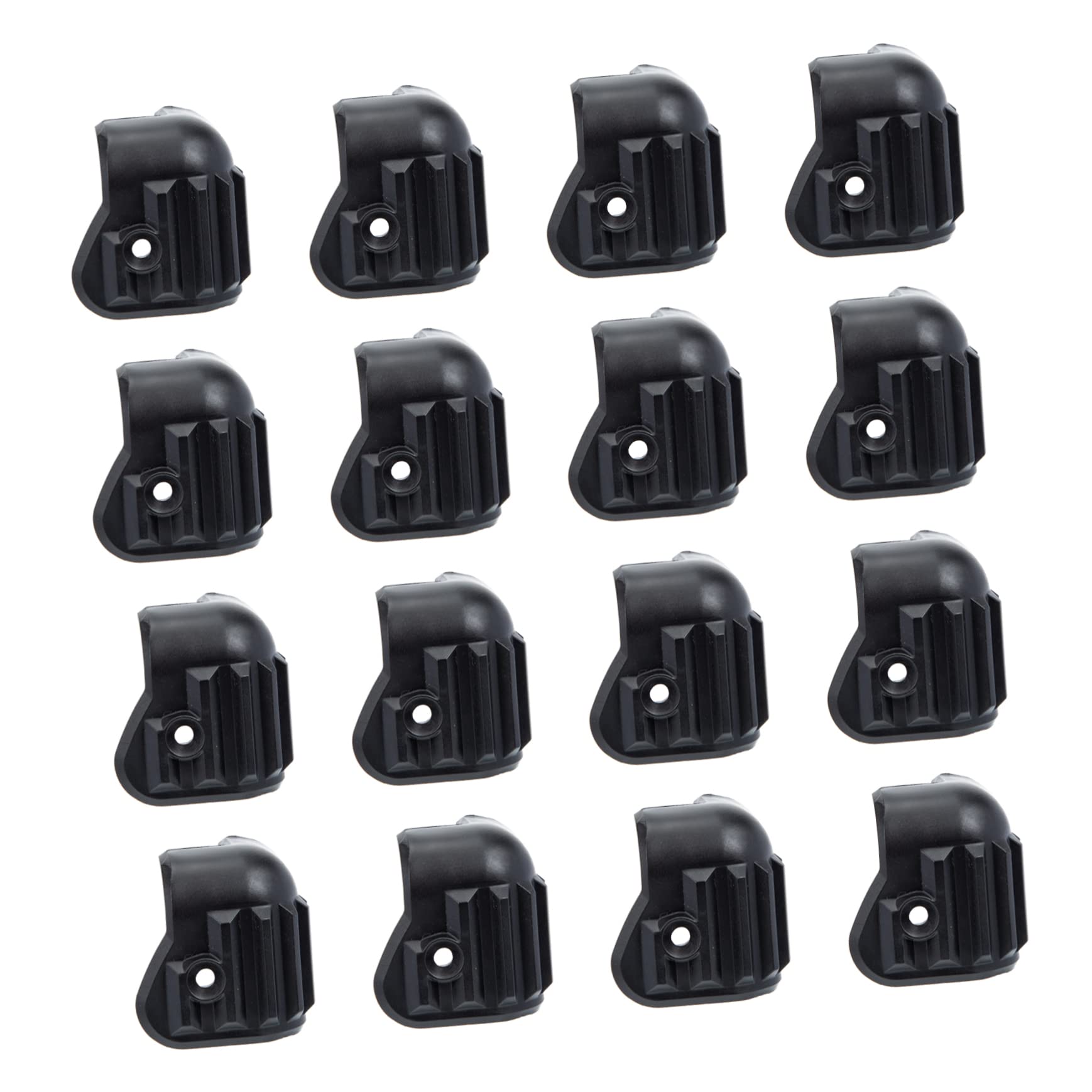 Esquinas de plástico para altavoces Ciieeo antirrayaduras para gabinetes y muebles de hogar