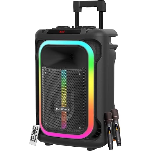 ZEBRONICS Buddy 300 Portable Party DJ Speaker with 220 Watts