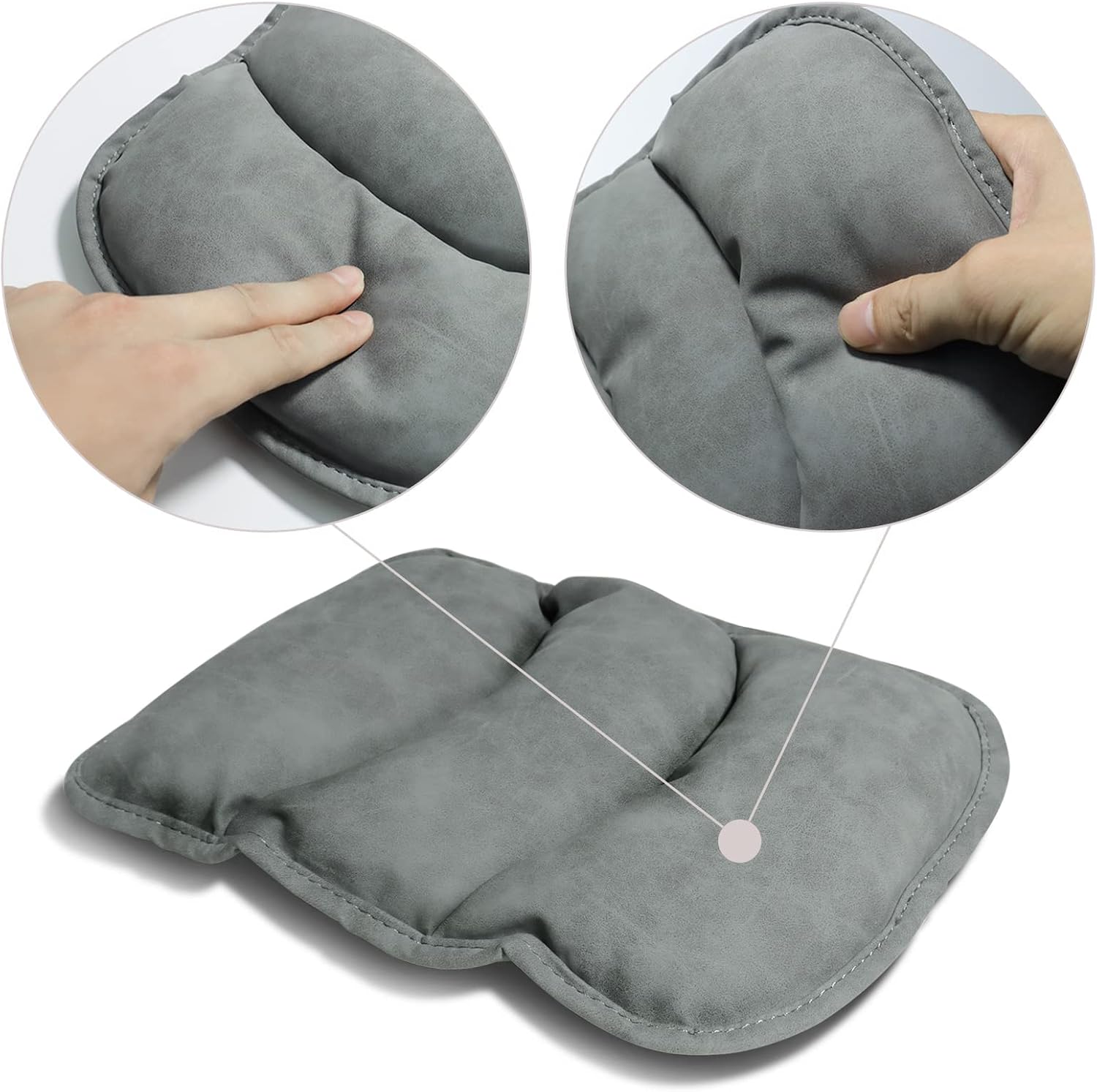 Car Center Console Cover, Soft Comfortable Car Arm Rest Covering, Universal Armrest Pillow Pad for Most Vehicle/Truck/SUV, Car Interior Accessories for Men Women