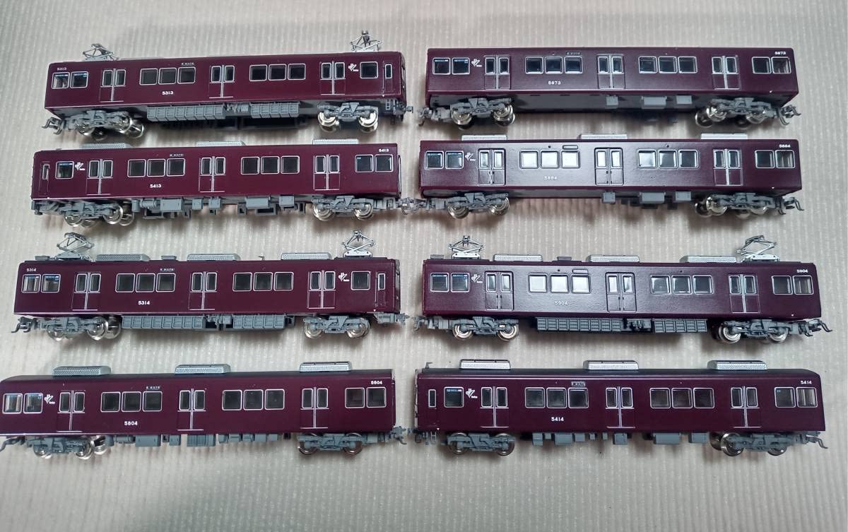 Amazon | 阪急5300系5313F8両現行仕様 加工品 | 鉄道模型 通販