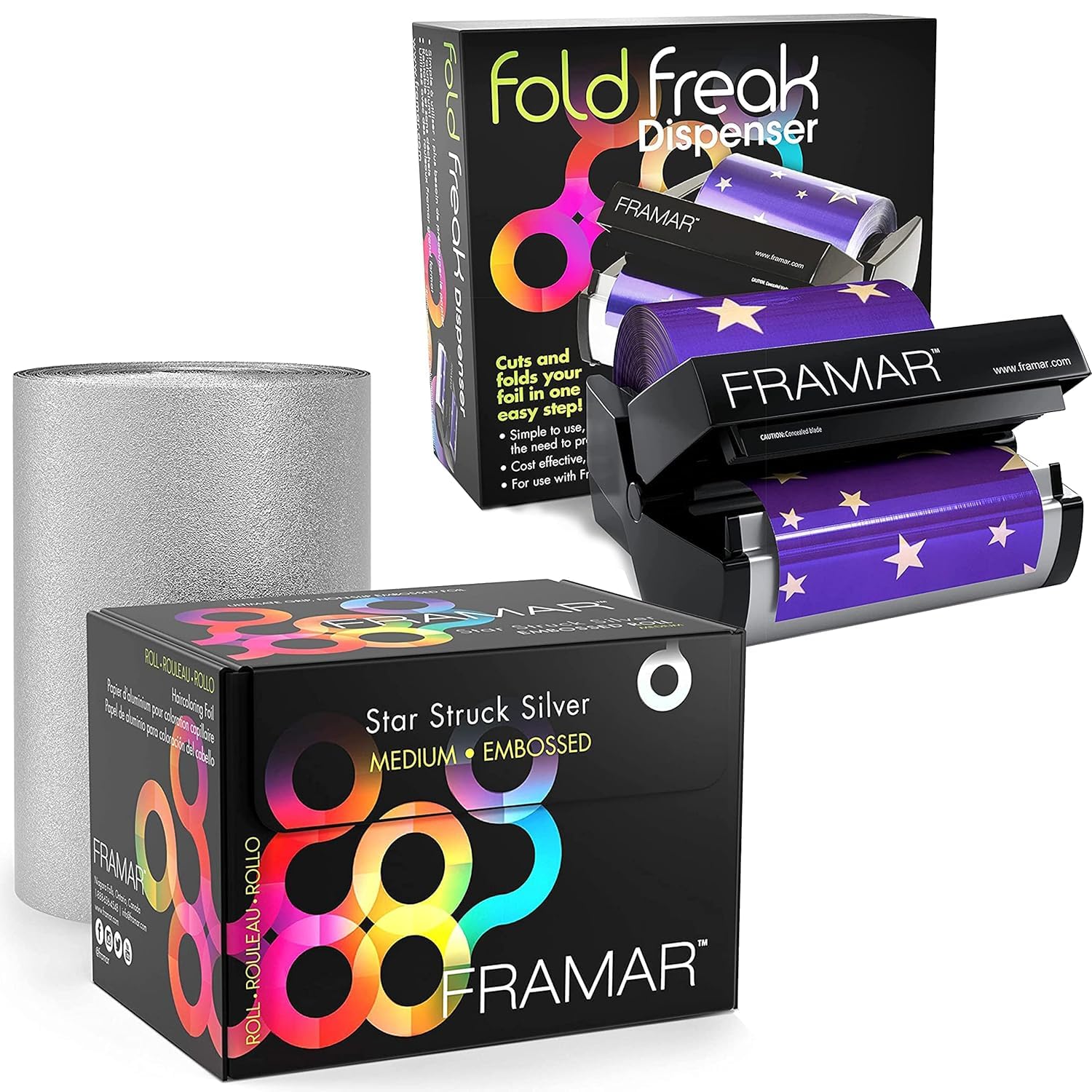 Amazon.com: FRAMAR Fold Freak Foil Dispenser for Aluminum Foil