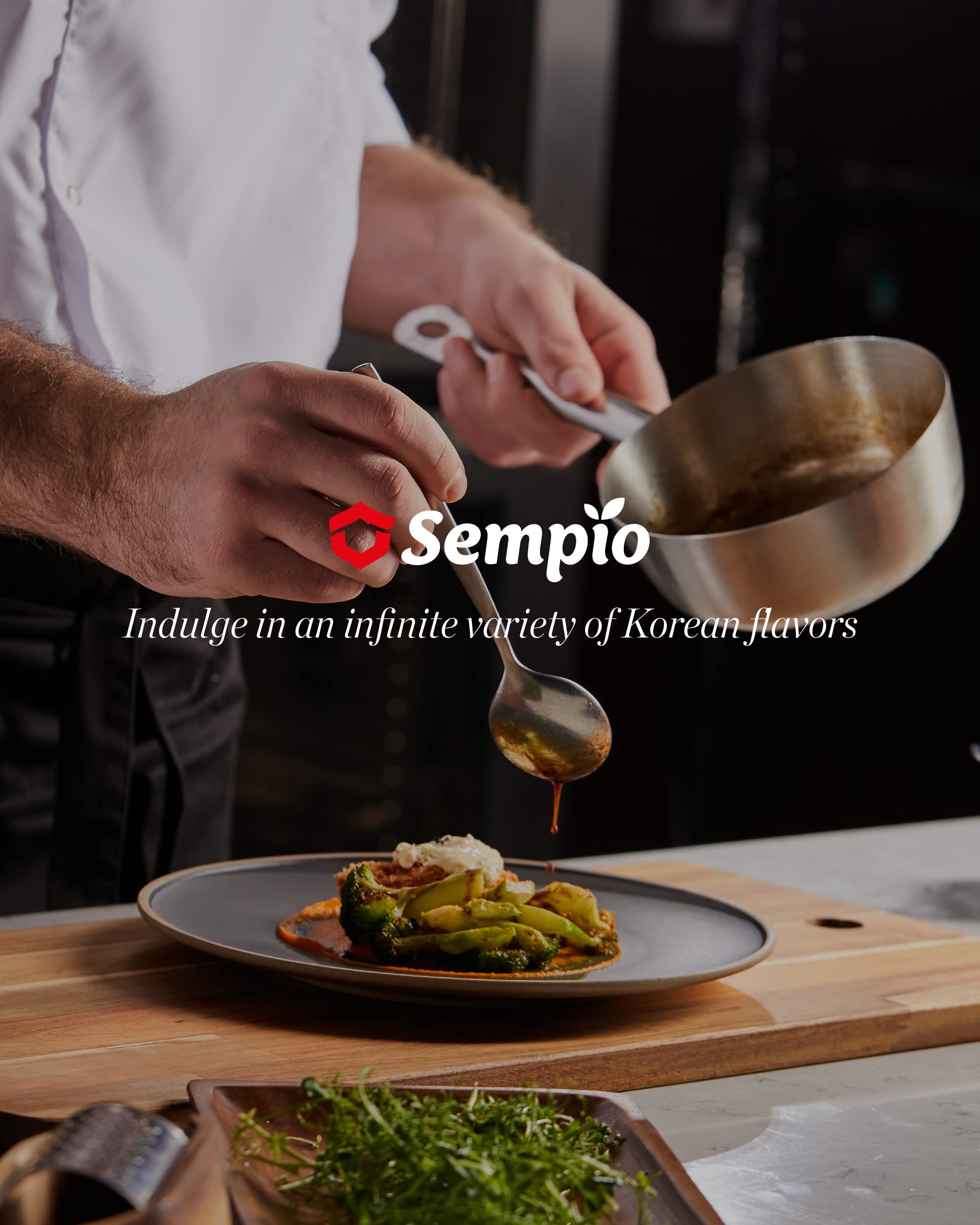 SEMPIO Soy Sauce Jin Gold F3 – Blended for Flavor, Ideal for Stir-fries, Authentic Korean Asian Cuisine, Made in Korea (29.08 fl oz / 860mL, Kosher, Vegan, Non-GMO)​