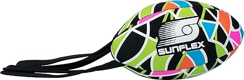Miniatura 6 de Sunflex Extreme Catch-It Ball - Neoprene Lightweight Water Ball - Football-Shaped Sport Ball for Outdoor and Water Games - Waterproof and UV
