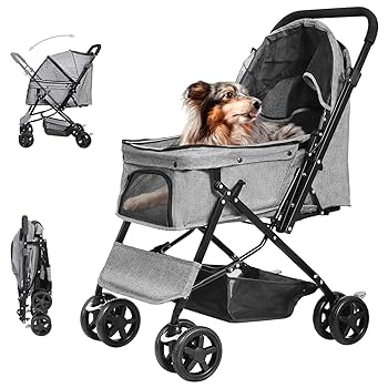 新品 ペットカート 犬用品 カート 2way 多機能 4輪 コーヒー Lサイズ Amazon.co.jp: LPOTIUS ペットカート 軽量 折りたたみ 対面式