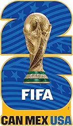 Ímã dos EUA país anfitrião da Copa do Mundo da FIFA - Ímã oficialmente licenciado da Copa do Mundo da FIFA - Design vibrante de torneio - Fixação forte durável - Perfeito para geladeiras