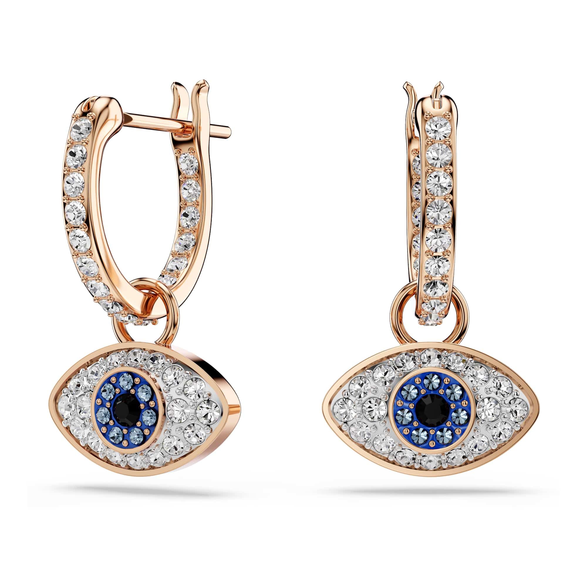Swarovski Symbolica Kollektion, Auge, Mehrfarbig, Roségoldfarben beschichtet