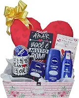 Kit Nivea para dia dos namorados Cesta de Presente para Namorada Presente de Dia dos Namorados