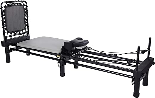 AeroPilates Reformer Home Workout Equipment, Pilates Machine w/Resistance