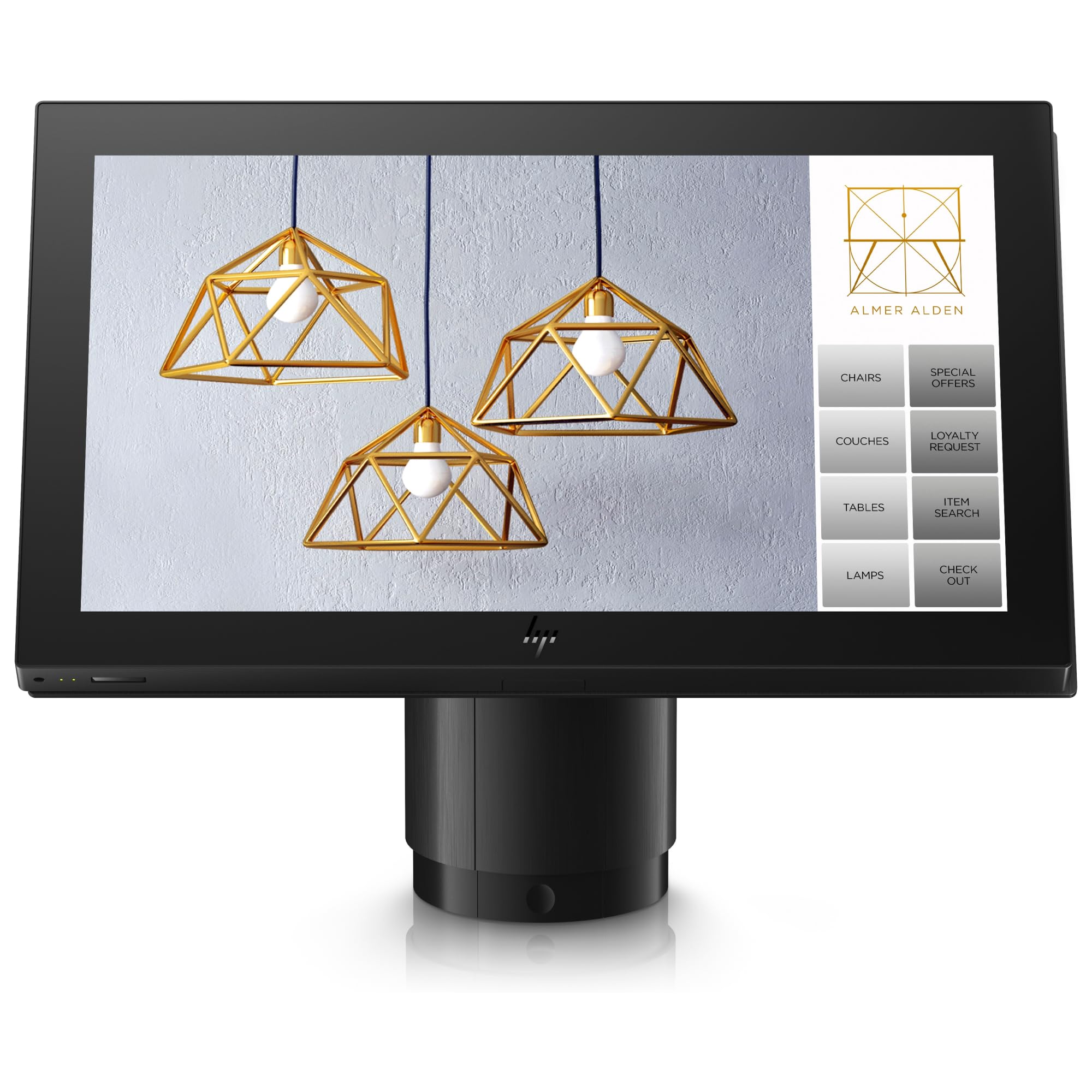 HP Engage One Pro - All-​in-​One (soluzione completa) - 1 x Core i3 10100E / 3.2 GHz - RAM 8 GB - SSD 256 GB - NVMe, TLC - Grafica UHD 630 - 1GbE, Wi-​Fi 6 - WLAN: Bluetooth 5.0, 802.11a/​b/​g/​n/​ac/​ax - W