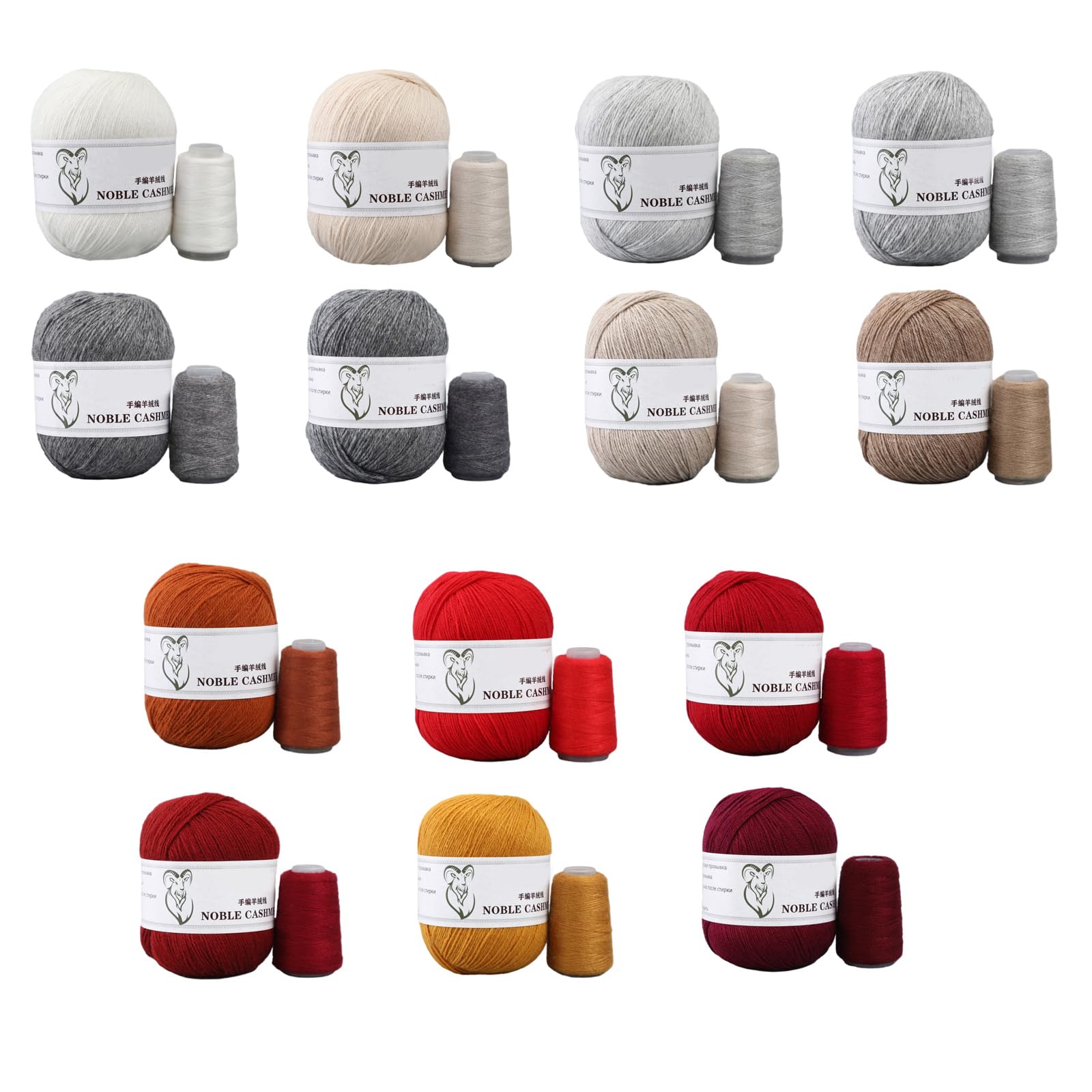 Baumwollgarn Set 20 Farben - Strickgarn Für Häkelarbeiten