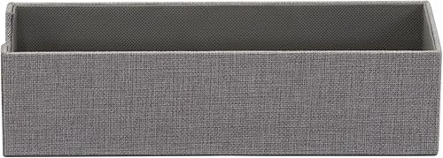 Vista 24 de Household Essentials Caja organizadora de cajones profundos marrón 720-1 para almacenamiento 12 pulgadas x 4 pulgadas x 3.13 pulgadas Latte